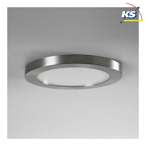 Dekoring für LED Downlight MOON CCT Ø 17 cm - Matt Nickel (BRUM-12205073)