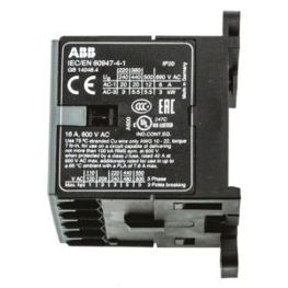 ABB B7 Leistungsschütz 24V AC-Spule - 3-polig - 690V AC / 20A - 5,5 kW - 3 Schließer, 1 Hilfskontakt