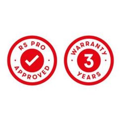 RS PRO Leuchtensteckverbinder T-Stück-Stecker 2 Kontakte 10A Schwarz – Kabelmontage