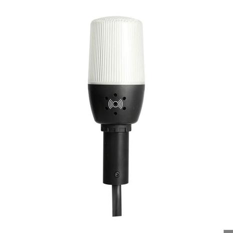 Stex24 Signalleuchte mit Adapter - 55mm, 24V DC, Blink-/Dauerlicht in 5 Farben mit Summer, Kabel 0,6 Meter - SL55-B5/24 102