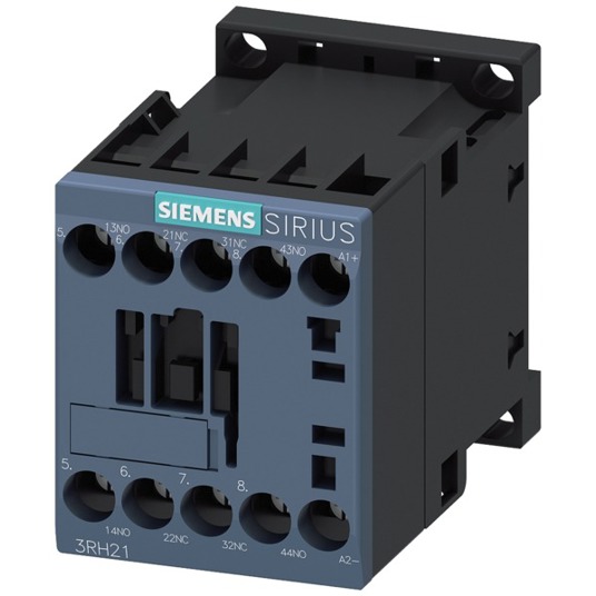 Koppelhilfsschutz 2S+2Ö DC 24V S00 Schraubanschluss mit Diode