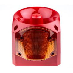 Klaxon Nexus Xenon Blitzlicht Alarm-Leuchtmelder - Orange (10-60 VDC)