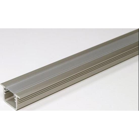LED Leuchtenprofil Manila - Einbauprofil Alu EV1, Nutmaß 15x11mm, L&amp;S