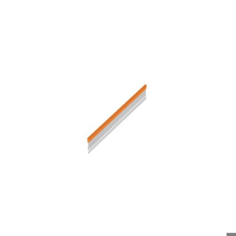 Orange Steckbrücke Querverbinder | 24A | 50 Polig | 5.10mm Raster | Isoliert | Breite: 255mm