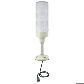 Multifarbige USB-Signalsäulen mit 60mm LED-Buzzer - Feste & Blinkende Varianten