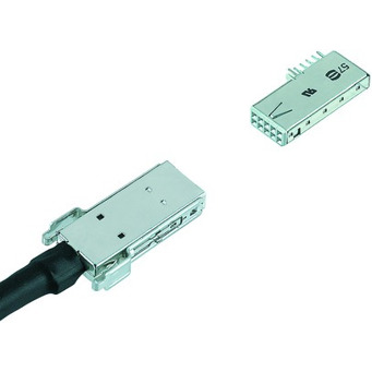 Messerleiste 10-polig RM 2 mm gerade Silber - 27111618001