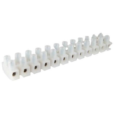 Lüsterklemme 12-polig (0,5-9,0 mm²) - Natur - Schraubanschluss - 24 A - 500/12 35