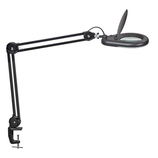 LED-Lupenleuchte MAULviso mit Spezial-Abdeckglas