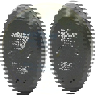 Sonitron Piezo-Signalgeber - 100dB Intervallton für Messwandler | Frontplattenmontage | 0V-40V AC | Extern | ø 54mm