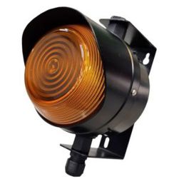 RS PRO LED Ampel Signalleuchte - Stufige Linse Orange mit Filament/Warnsummer | 174.5mm