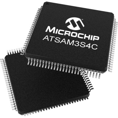 ARM Cortex M3 Mikrocontroller ATSAM3S4CA-AU - 32 Bit, 64 MHz, LQFP-100 Gehäuse