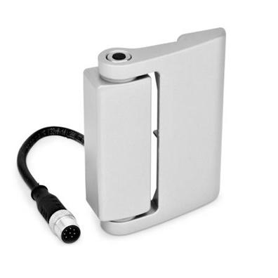 Sicherheits-Schaltscharniere mit Anschlussstecker GN 139.1-79-101-C - Ideal für Geräteschalter