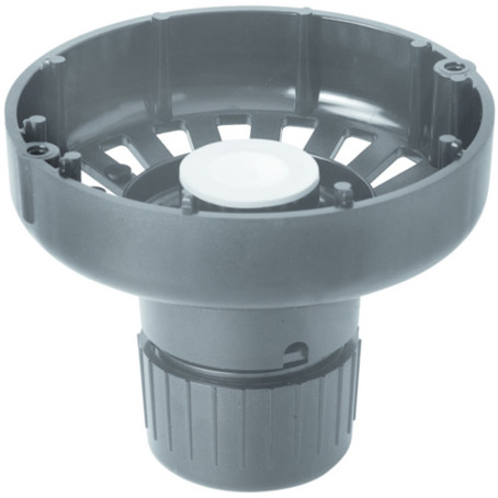Rohradapter Schwarz - Ø 89 mm x H 67 mm - Kompatibel mit Summer 420 (Artikel-Nr. 975 420 01)