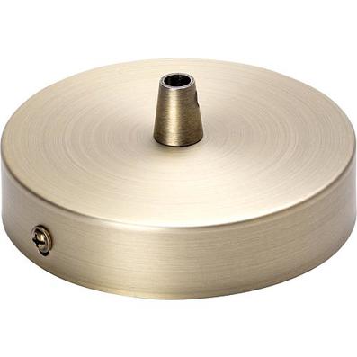 Baldachin mit Klemmnippel Ø100mm H25mm - Patina Finish