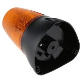 Moflash LEDA100 - LED Blitzlicht & Summer-Signalleuchte - Orange - 80dB | 20-30V