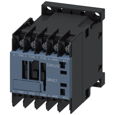 Koppelhilfsschütz 2S+1Ö DC 24V S00 Ringkabelanschluss mit Varistor