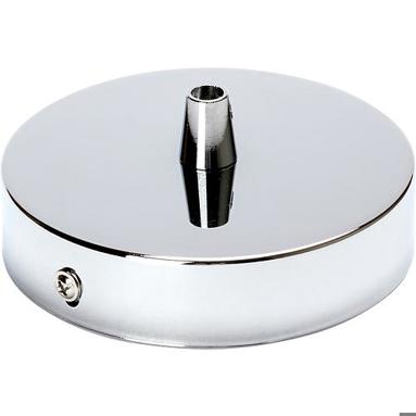 Klemmnippel Baldachin – Chrom, Ø100mm, H25mm