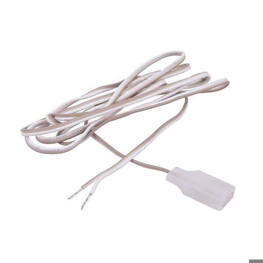 COB-SAUNA 24V Stripe Einspeisekabel - Weiß | Leuchteneinspeisekabel