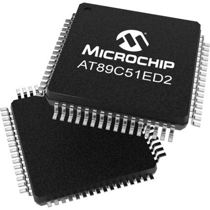 AT89C51ED2-RDTUM 80C51 Mikrocontroller - 8 Bit, 60 MHz, VQFP-64 Gehäuse