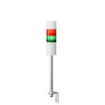 Patlite LR6 LED Signalturm - 2-stufig, mehrfarbig (Rot/Grün) mit Summer Blitz - Dauer: 498.5mm, Multifunktional