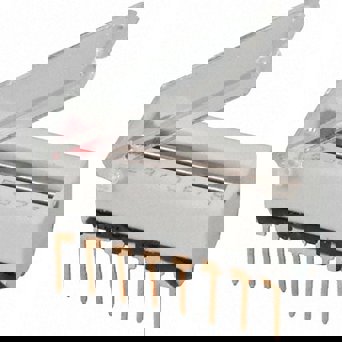 ERG THT DIP-Schalter Gleiter – 2-poliger Ein/Ausschalter mit vergoldeten Kontakten (250 mA @ 30 V DC, bis +85°C)