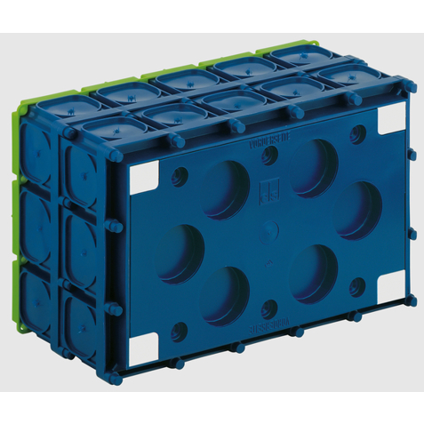 Universelles Einbaugehäuse IP30 - Halogenfrei, für Betonbau, 400V AC Bemessungsisolationsspannung