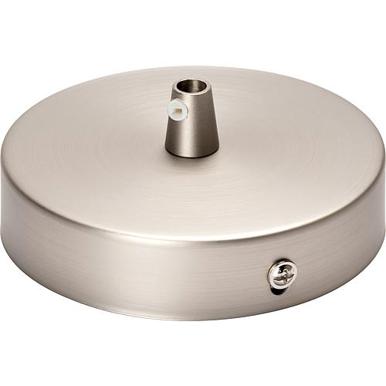 Satin Baldachin mit Klemmnippel - Ø100mm, H25mm