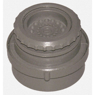 EMCT Piezo Buzzer - Dauerton 92dB | Frontplattenmontage | 12V-36V AC/DC | Intern | Ø 40mm | 40 x 28.5mm