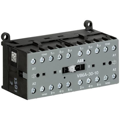 ABB VB6A-30-10-80 Wendeschutz Anschlussblock 3-polig Schwarz