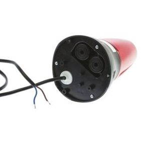 Moflash LEDA125 Rot LED Dauerlicht - 90dB Sommer-Signalleuchte, 230 Vac