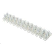 HellermannTyton Transparent Polyethylen Lüsterklemme - Schraubanschluss - Raster 12mm / 61A