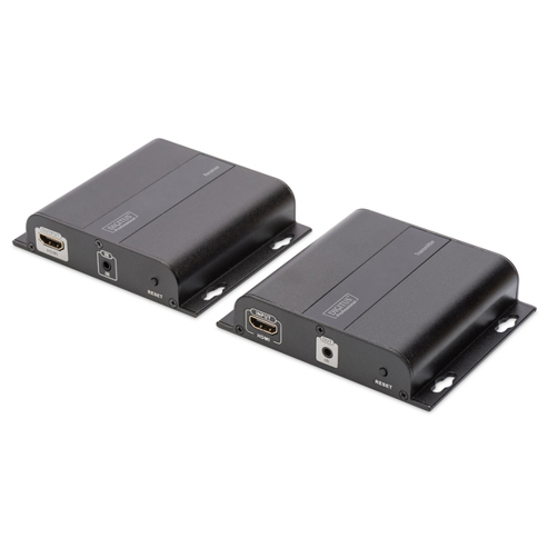 DIGITUS 4K HDMI Extender über CAT/IP – Set für Kleinspannung Steckverbinder