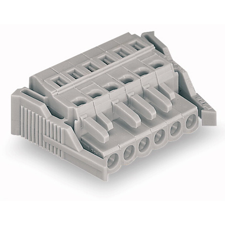 Wago Drahtverbinder 231-114/037-000 - Grau - Leuchtensteckverbinder