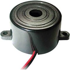 RS PRO Piezo-Signalgeber für Messwandler - Dauerton, 73dB, Schraubmontage, 3V dc bis 20V dc, Extern, ø 23.8mm, 23.8 x 14.5mm