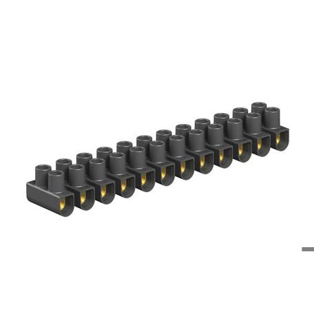 Premium Reihe Lüsterklemme 4mm² - Polypropylen Schwarz