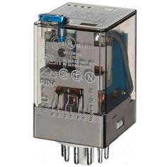 3-Wechsler Relais mit Steckanschlüssen - 10 A, 60 V DC