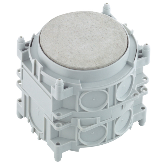 Einbaugehäuse für Betonbau - IP30 Schutzart - 400V AC Bemessungsisolationsspannung - Halogenfrei