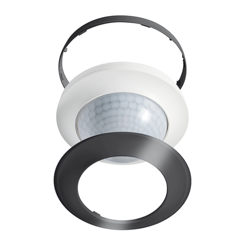 Komplettes Abdeck-Set für COMPACT-Serie - Schwarz mit Abdeckblende & Designring