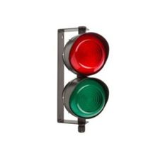 RS PRO LED Ampel Signalleuchte 2-stufig - Grün | Rot