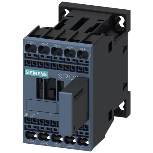 Koppelhilfsschütz 2S+2Ö DC 24V S00 mit Federzuganschluss und Varistor