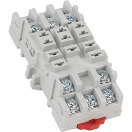 Hochleistungs-Relaisbuchse 600 V AC, 10 A, Typ K mit Zusatzoption
