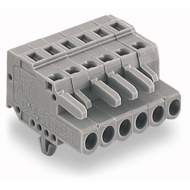 Wago 231-115/008-000 Grau Drahtverbinder für Leuchtensteckverbinder