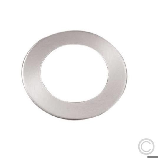 KAISER Dekorblende 75mm in Nickel-Matt – Dekorring