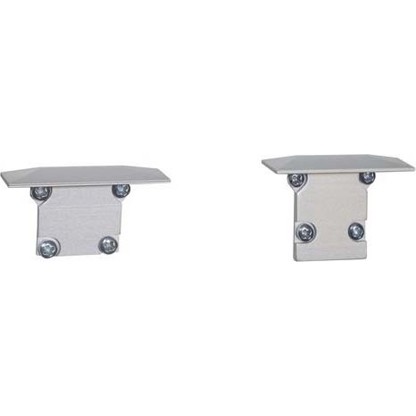 Barthelme LED-Profil Endkappe T-Profil, hohe Version, Aluminium eloxiert - für BARdolino T
