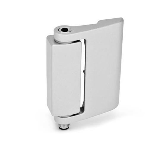 Sicherheits-Schaltscharniere mit Anschlussstecker GN 139.1-49-101-B - Robuste Geräteschalter