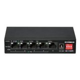 Edimax GS-1105PE DIP-Schalter Switch - 5-Port Ethernet Netzwerk-Switch mit PoE