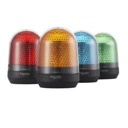 Drehspiegelleuchte mit Buzzer - Blau | Sommerkollektion