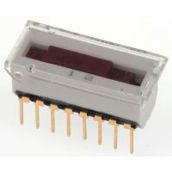 ERG THT DIP-Schalter Gleiter 8P, vergoldete Kontakte, 250 mA @ 30 V DC, Temperaturbereich bis +85°C